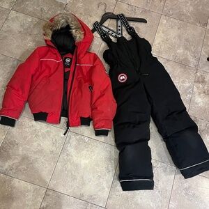 Canada goose jacket & snow pants